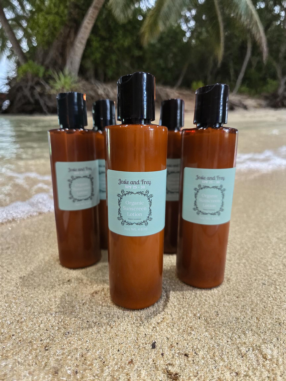 Organic Sunscreen Lotion