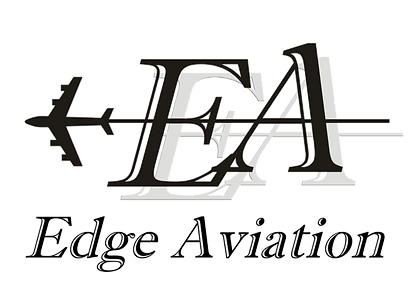 Edge Aviation Split Transparent Logo