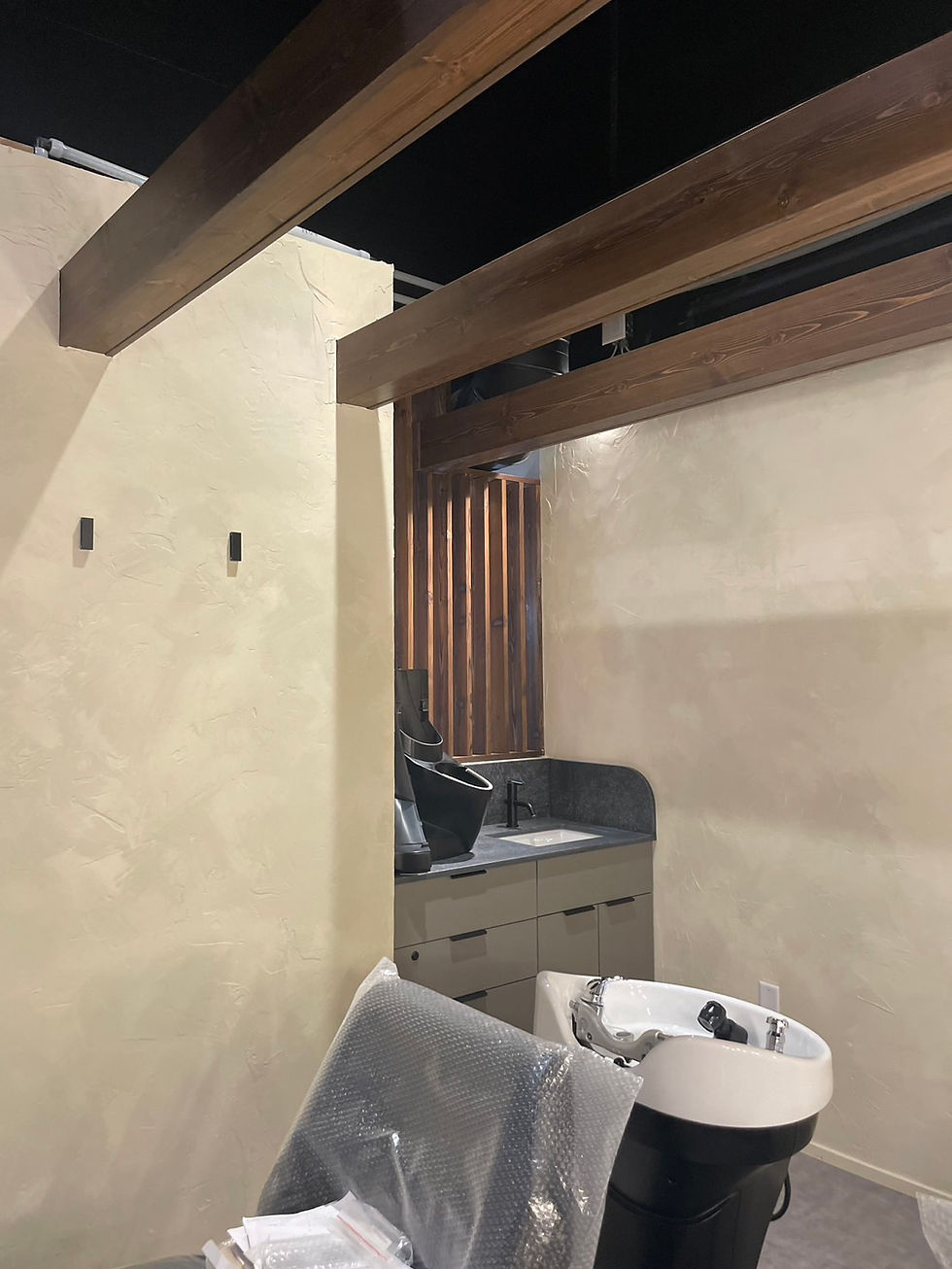 Limewash Accent Wall