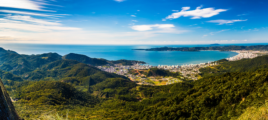 Imagem aérea de Itapema