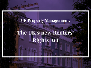 The UK’s new Renters’ Rights Act