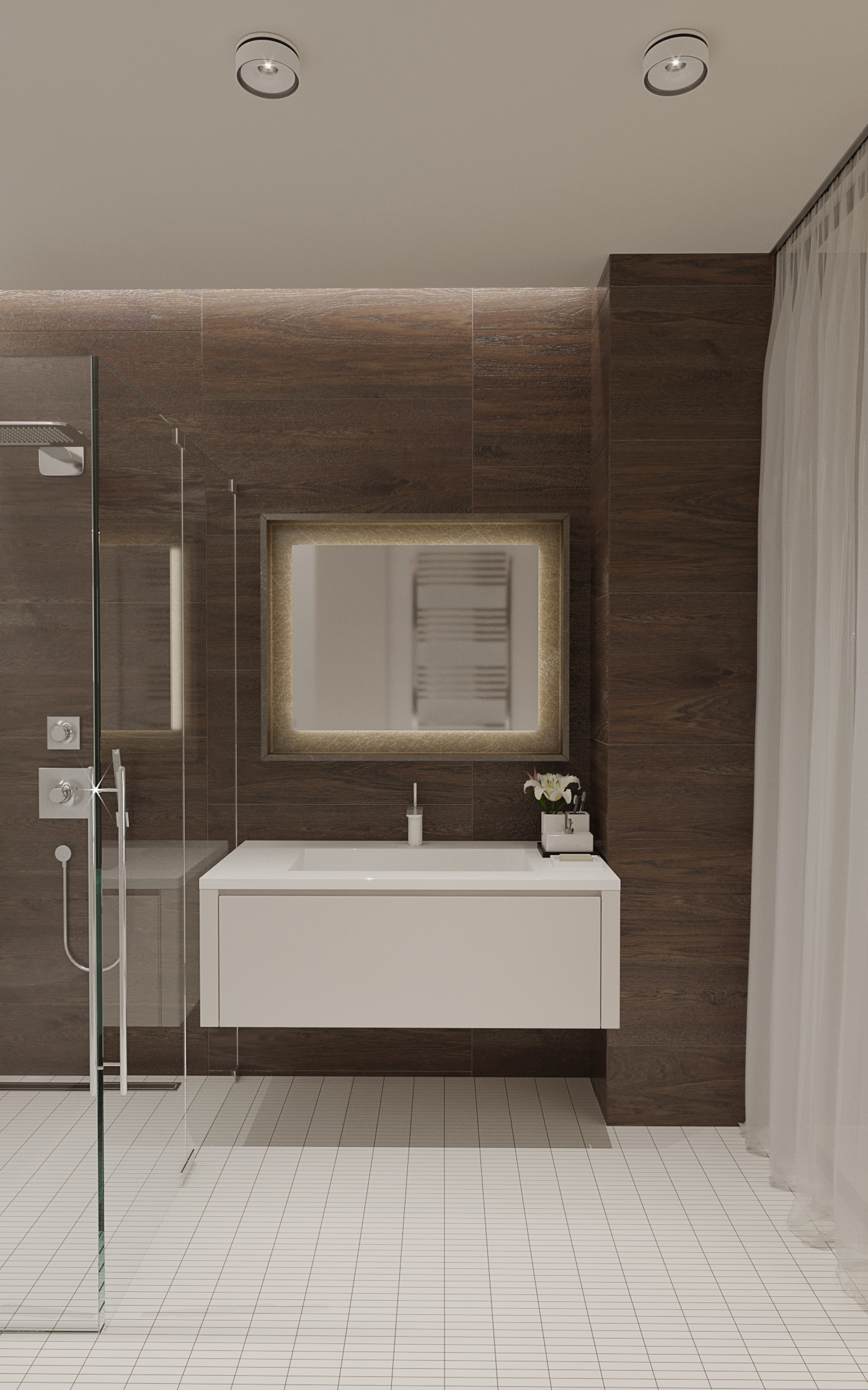 Master bathroom