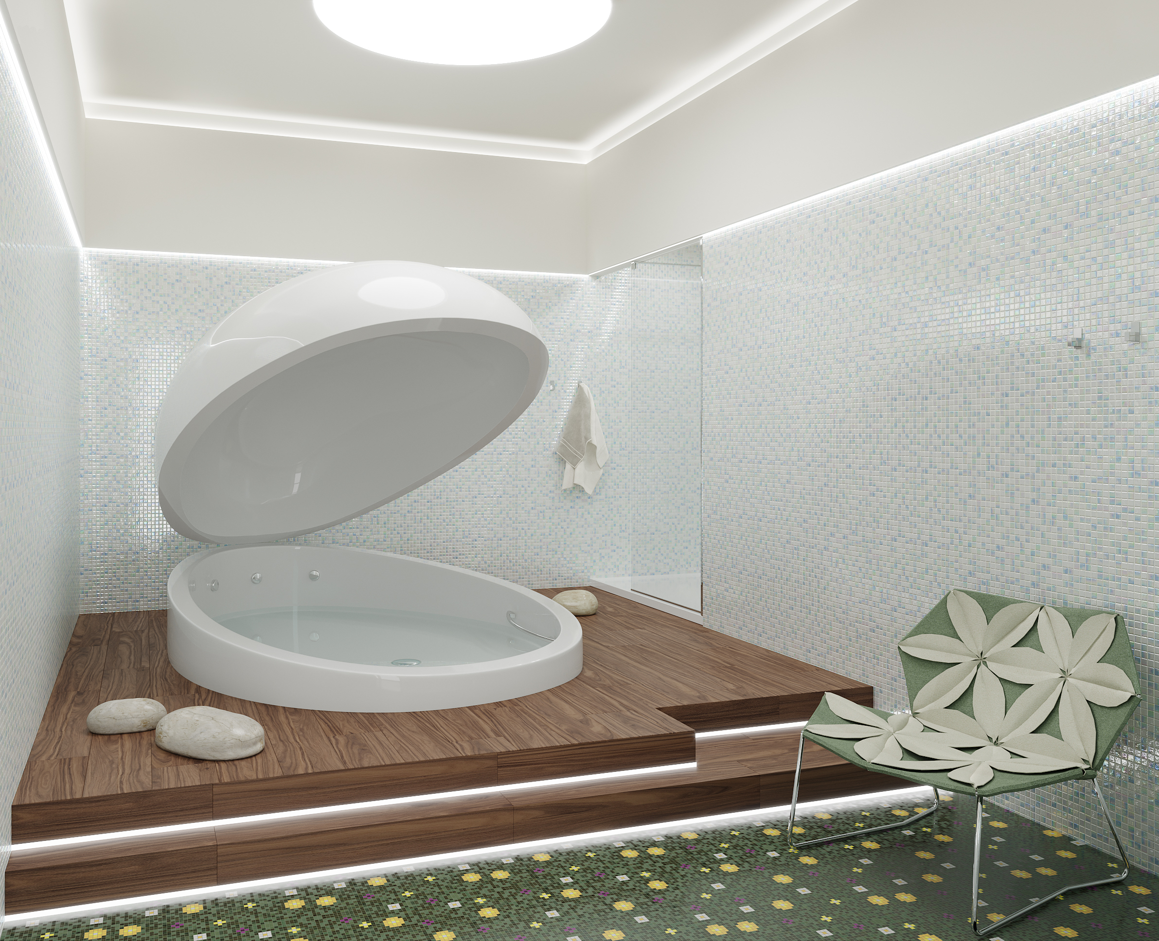 Floating capsule