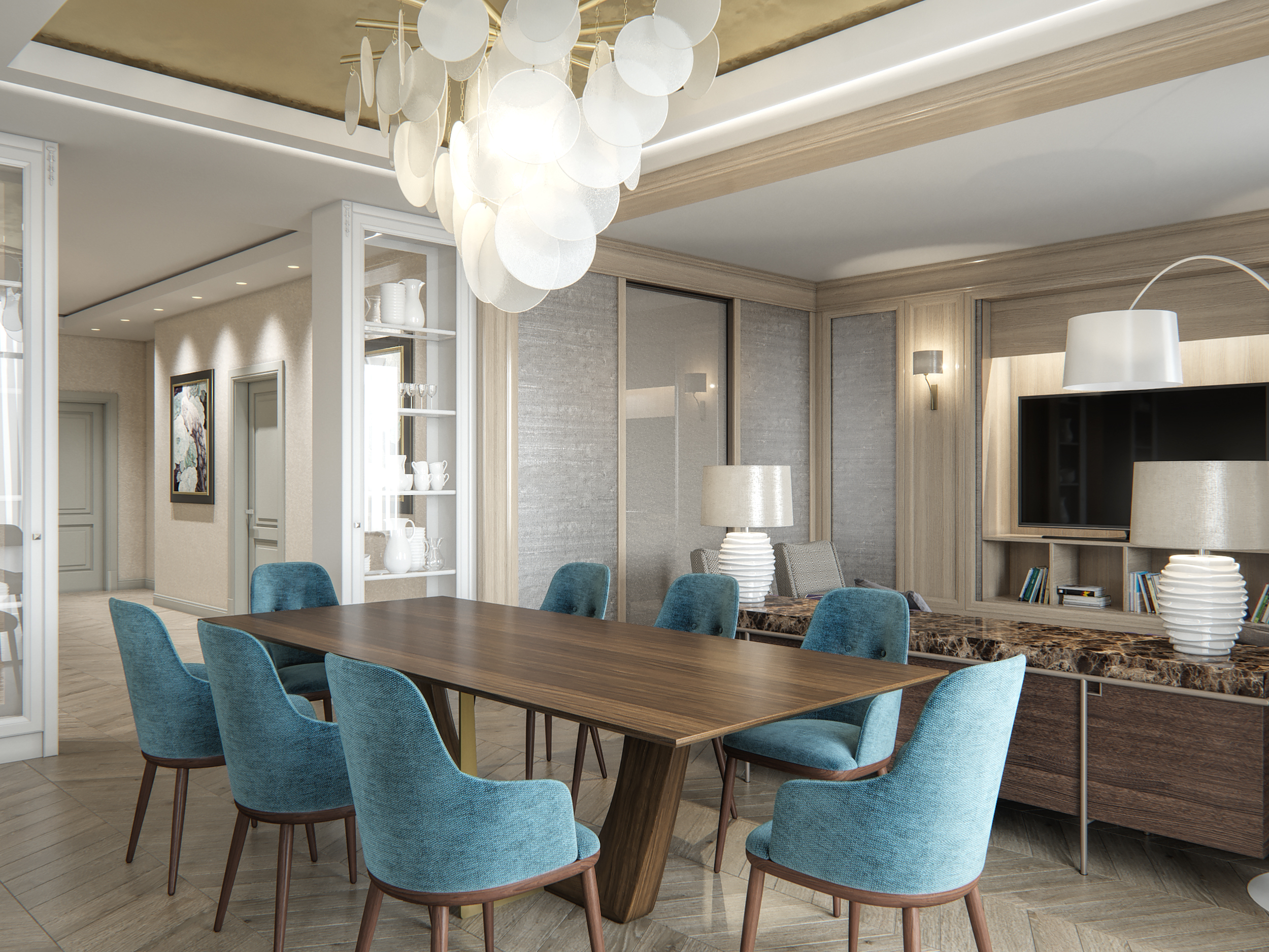 Colourful private apartment