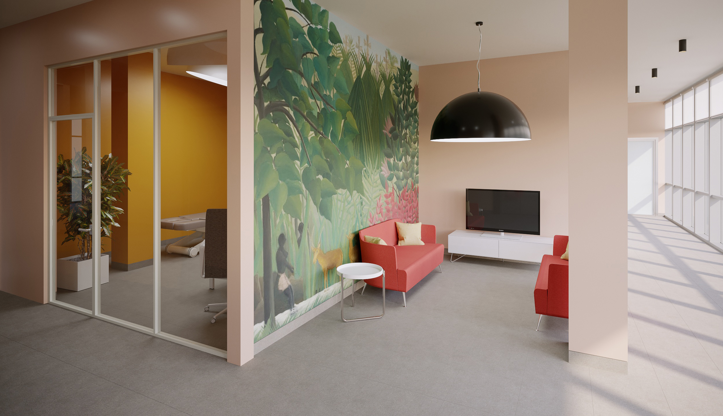 Reception desk 4th floor