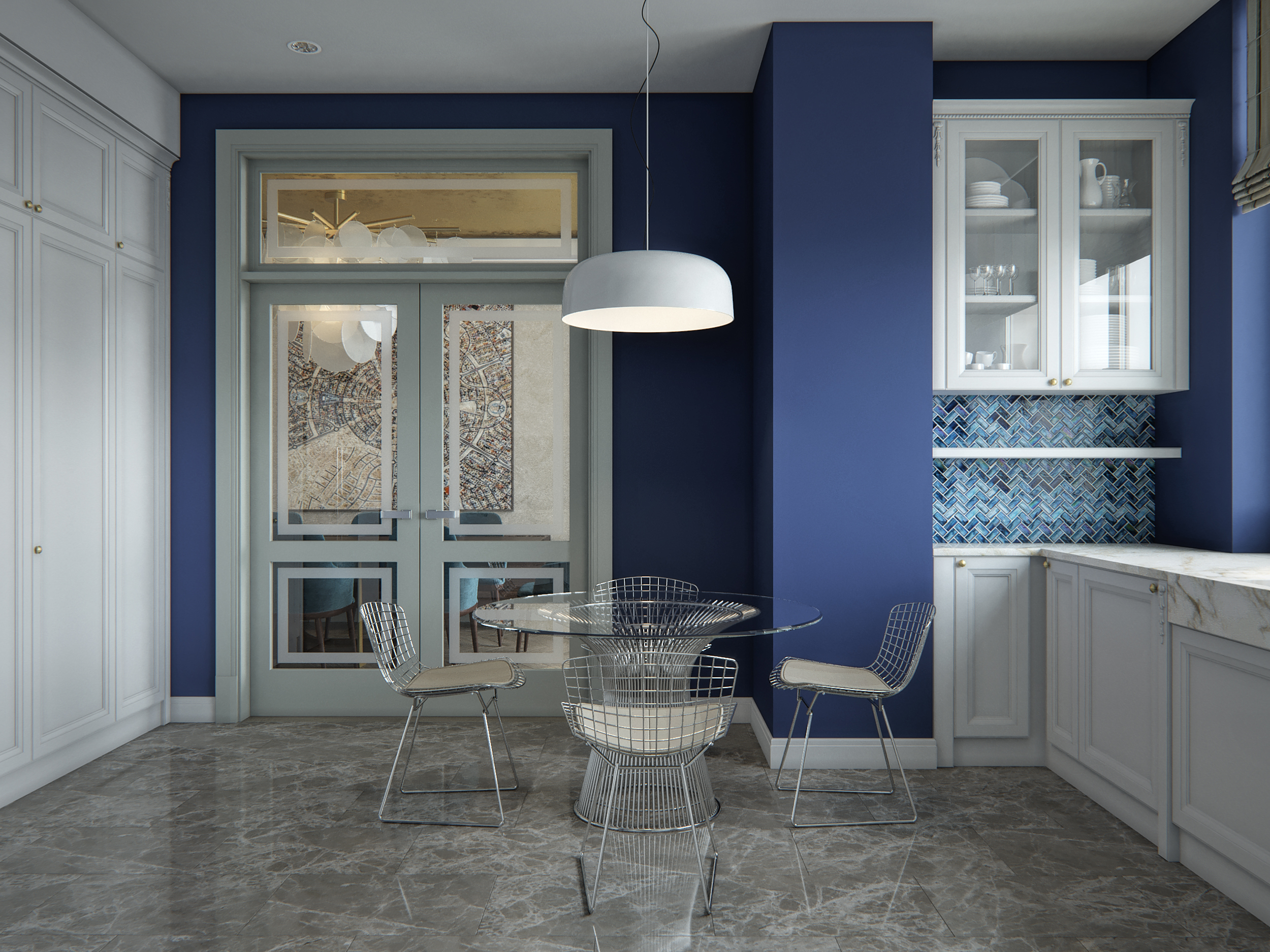 Colourful private apartment