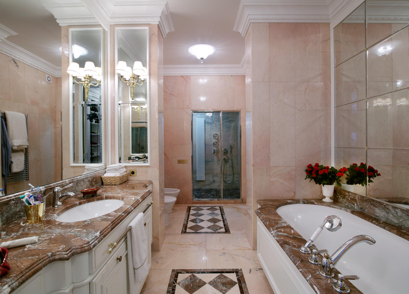 Master bathroom