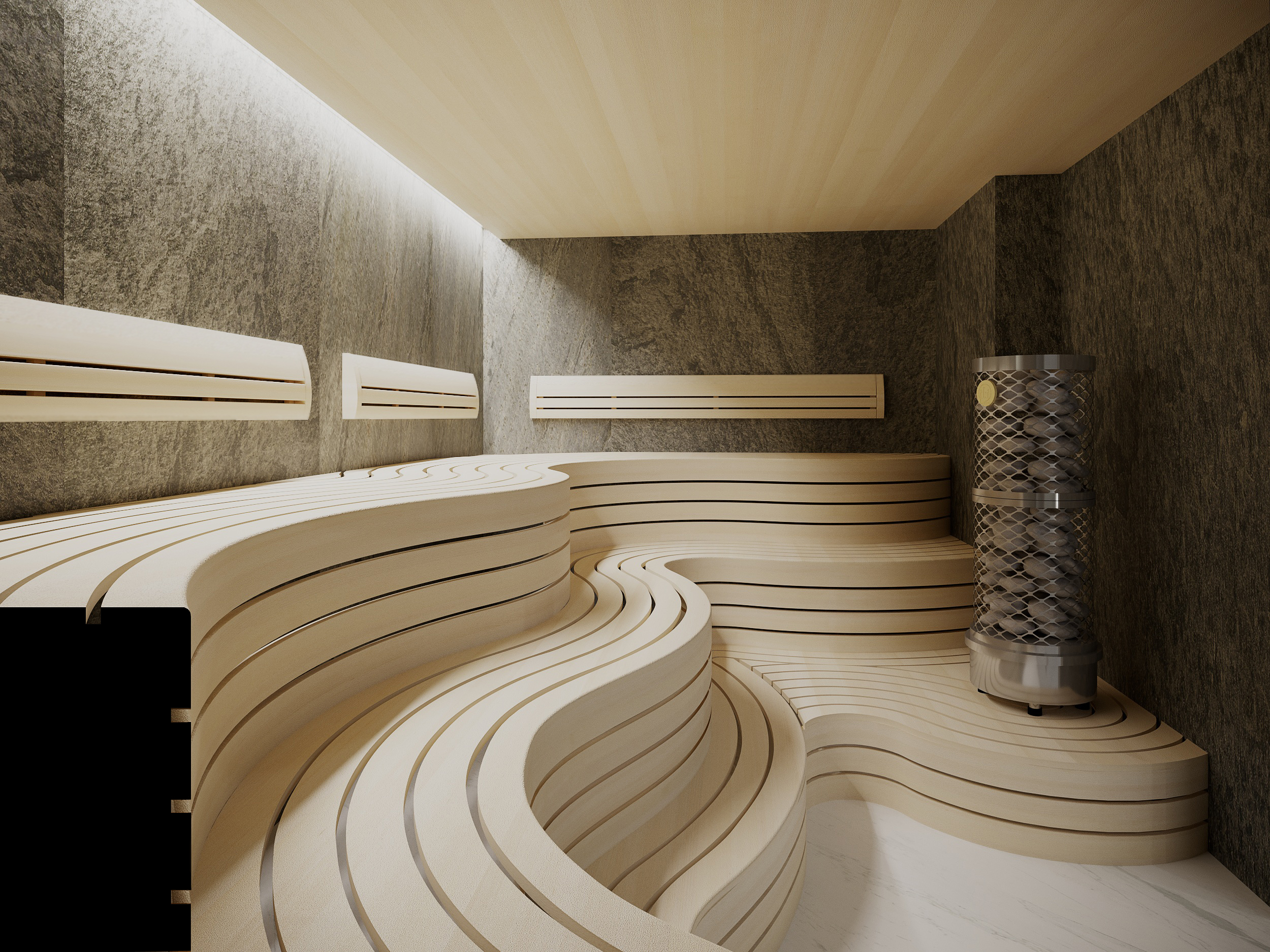 Sauna at SPA centre