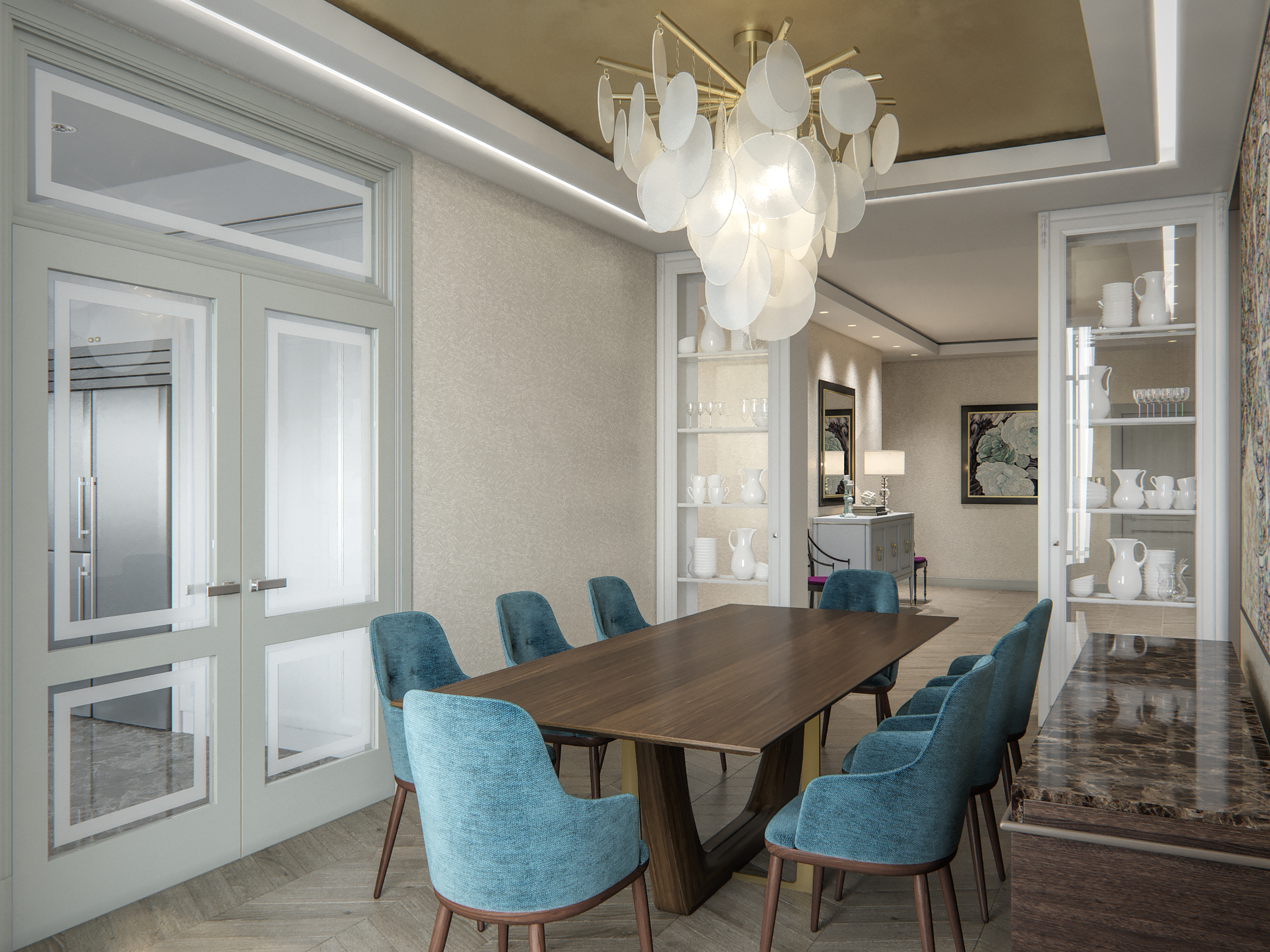 Colourful private apartment