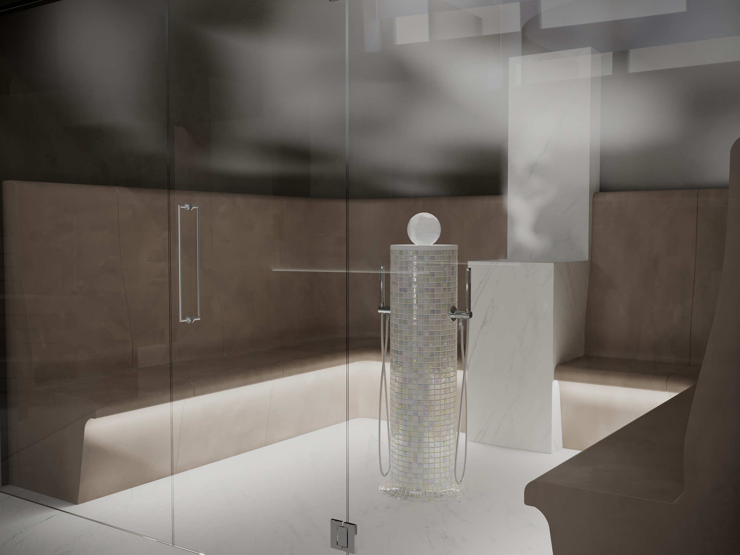 Steam sauna at SPA