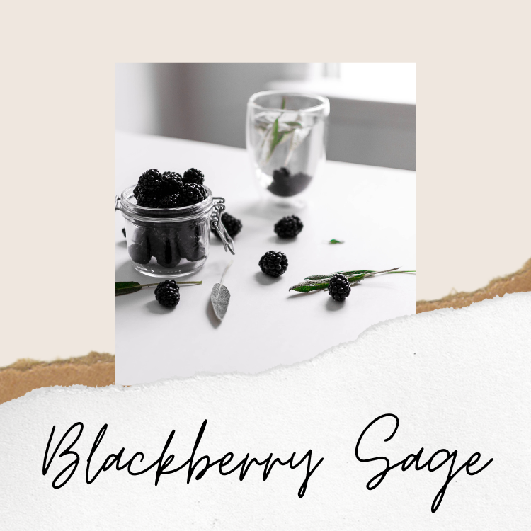 Blackberry Sage 100% Soy 16 oz Candle
