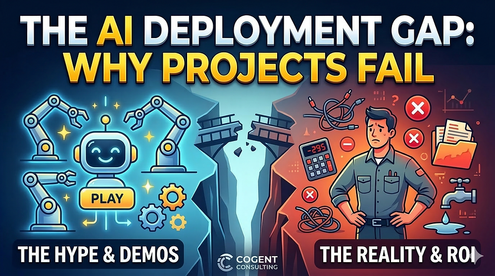 The AI Deployment Gap: Why 90% of Businesses Fail to See a Return on Investment