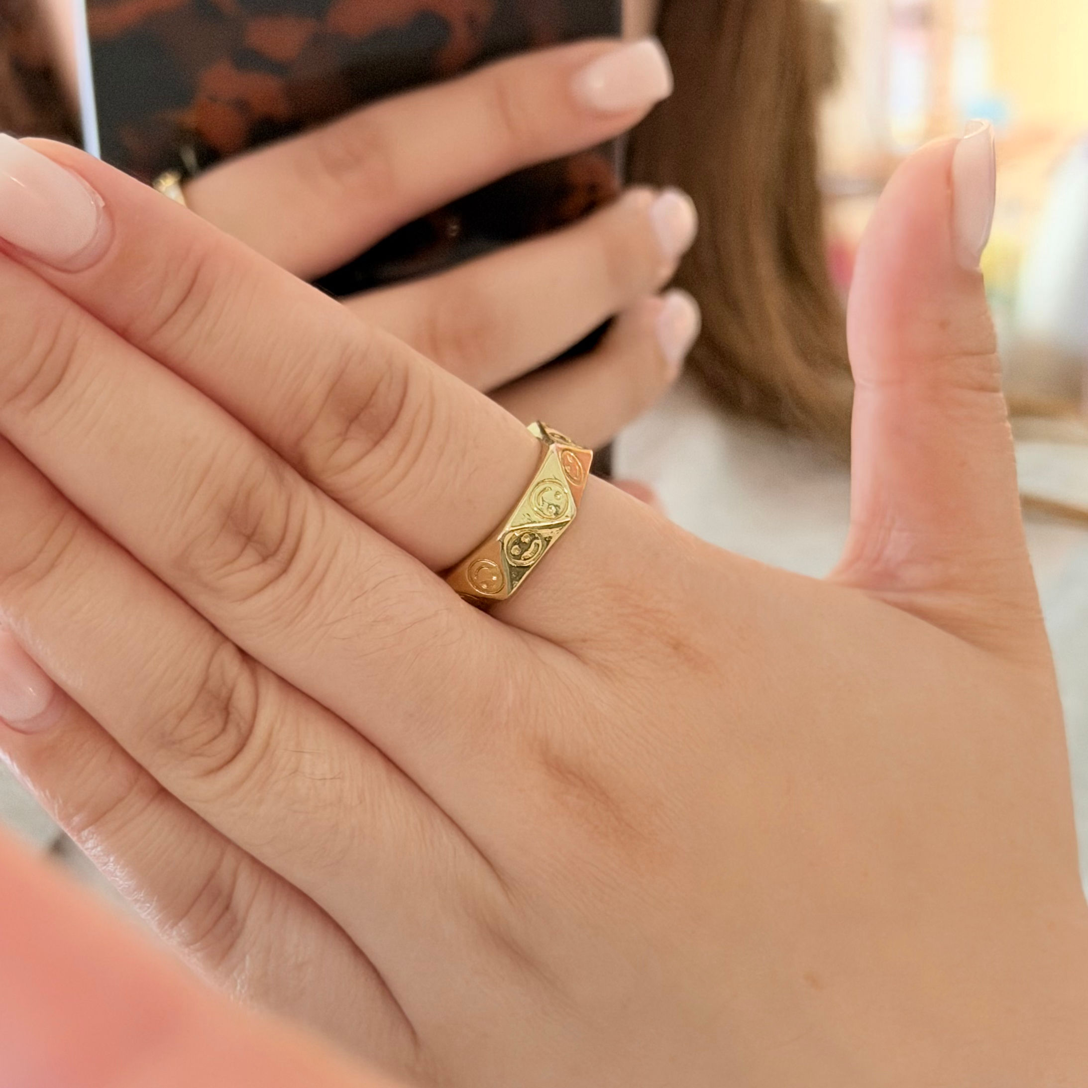 Happy faces ring✨