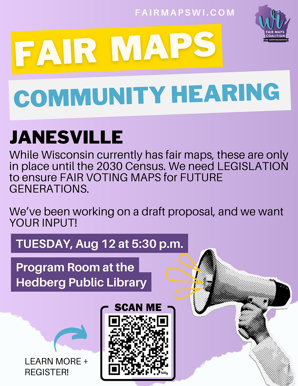 Fair Maps Comunity Hearing