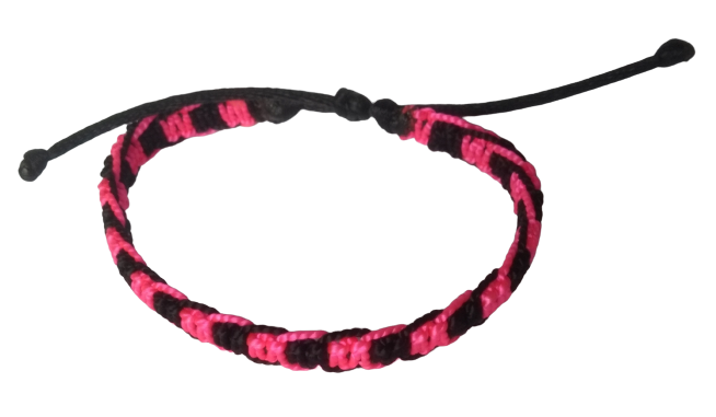 MANILLA PULSERA TERLENKA DOS COLORES INTERCALADOS