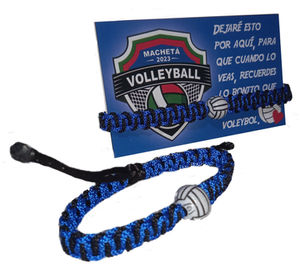 MANILLAS PULSERAS RECORDATORIOS DEPORTIVAS VOLEYBALL