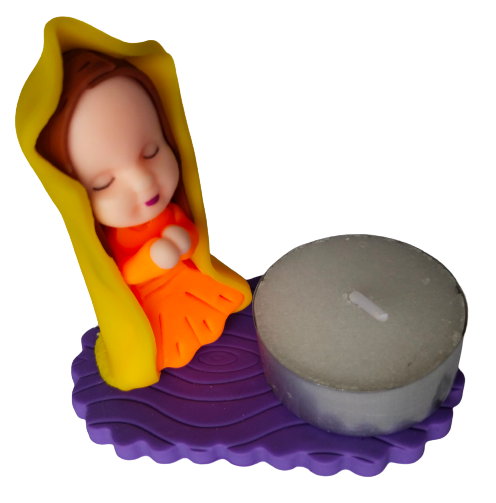 VIRGEN MARIA PORTAVELA PORCELANICRON