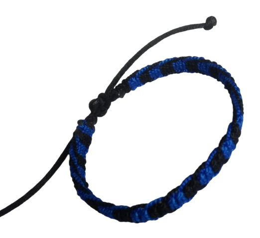 MANILLA PULSERA TERLENKA DOS COLORES INTERCALADOS