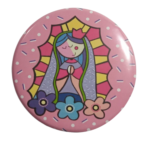 Miniatura: Pines Botones de 58 mm – Diseños inspirados en el estilo Britto