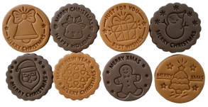 IMANES GALLETAS NAVIDEÑAS PORCELANICRON