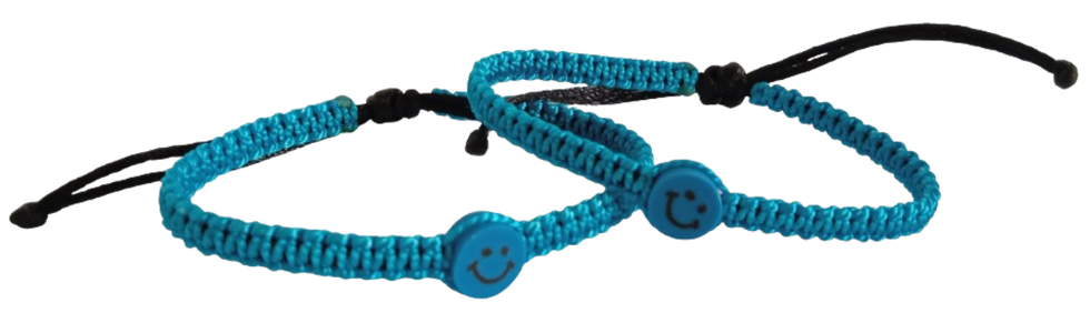 PULSERA MANILLA CARITA FELIZ FELICIDAD
