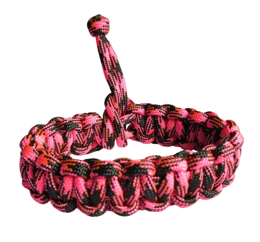 BRAZALETE PARACORD ZIG ZAG SENCILLO