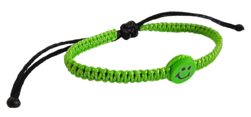 PULSERA MANILLA CARITA FELIZ FELICIDAD