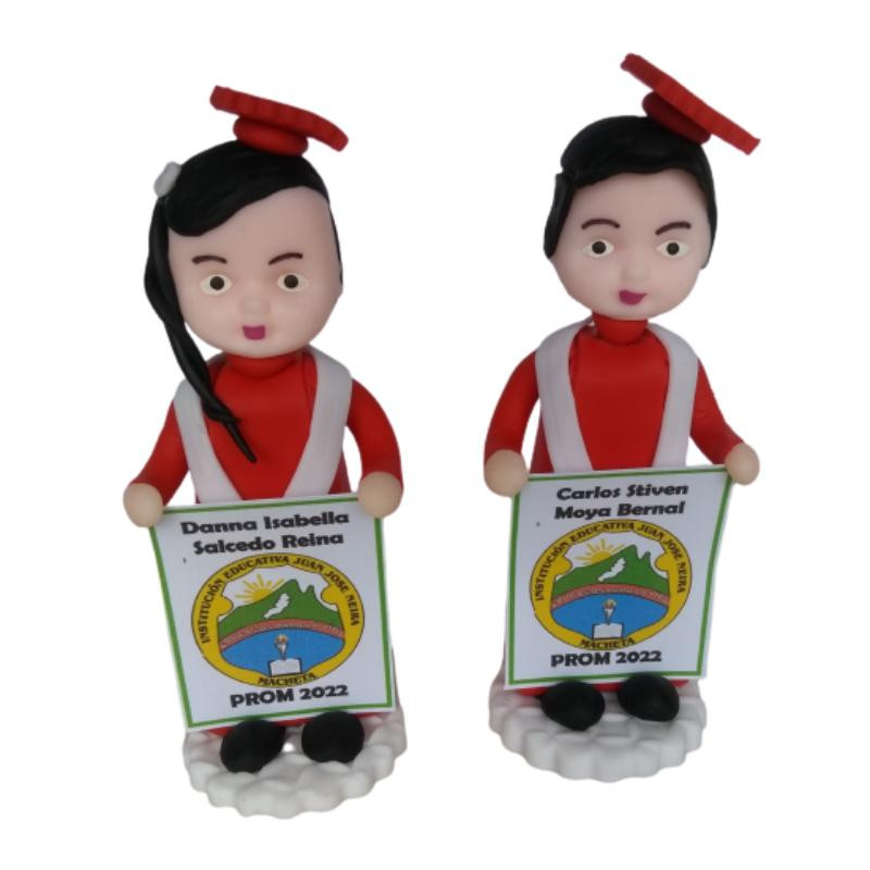 Miniatura: RECORDATORIOS PORCELANICRON GRADOS CEREMONIA GRADOS GRADUANDOS TOGA DIPLOMA BIRRETE