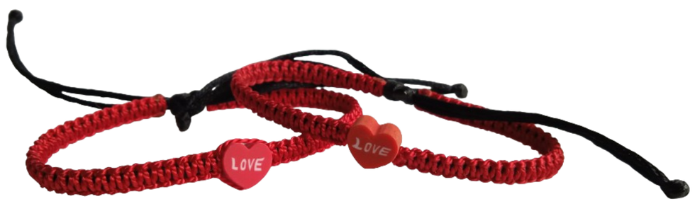 PULSERA MANILLA BRAZALETE AMOR LOVE SAN VALENTIN ENAMORADOS