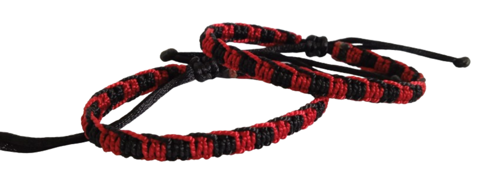 MANILLA PULSERA TERLENKA DOS COLORES INTERCALADOS