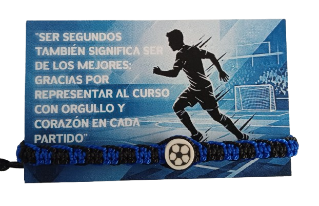 Manilla Tejida de Premiación para Campeonato de Microfútbol | Taller Creart