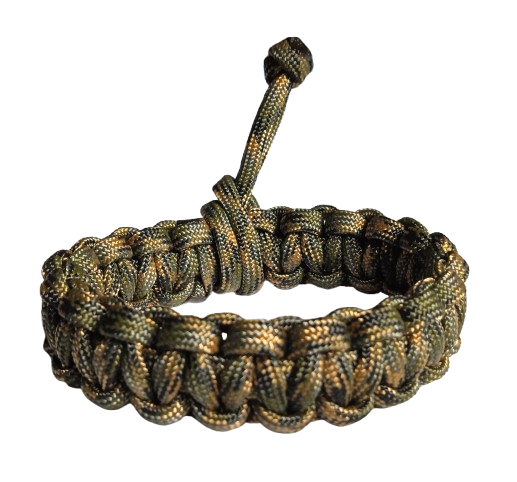 Miniatura: BRAZALETE PARACORD ZIG ZAG SENCILLO