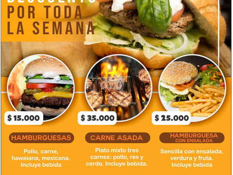 FLYER COMIDAS RÁPIDAS
