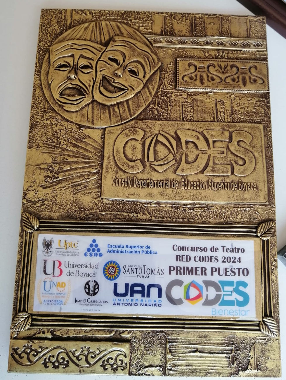 PLACAS CONMEMORATIVAS EVENTOS CULTURALES DANZA BANDAS PERSONAJE HOMENAJEADO