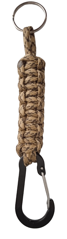 Miniatura: LLAVEROS PARACORD 15 CMS  LLAVEROS PARACORD 15 CMS TEJIDO ZIG ZAG