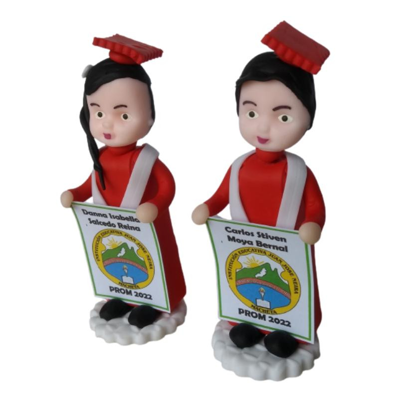 Miniatura: RECORDATORIOS PORCELANICRON GRADOS CEREMONIA GRADOS GRADUANDOS TOGA DIPLOMA BIRRETE