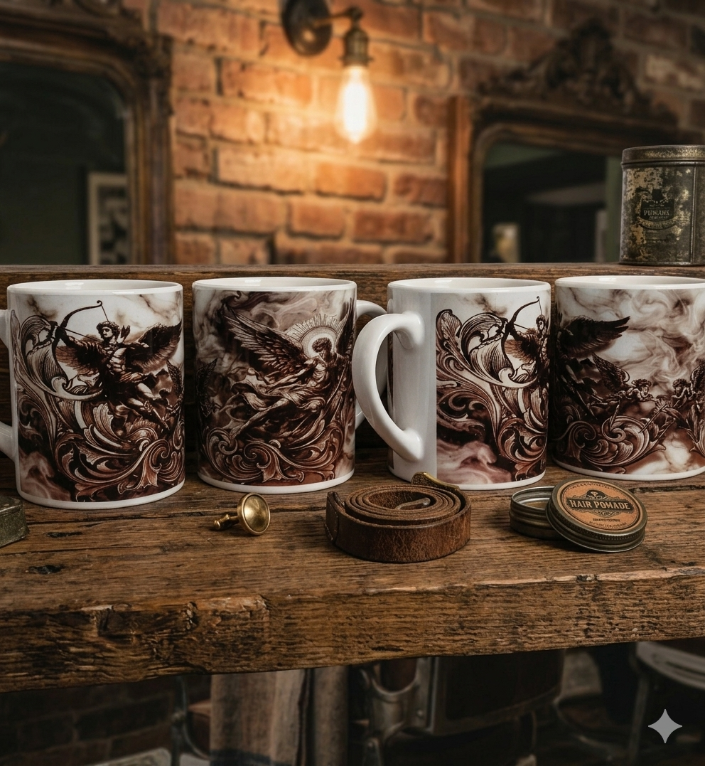 Mugs 6 onzas Personalizados Interior Blanco
