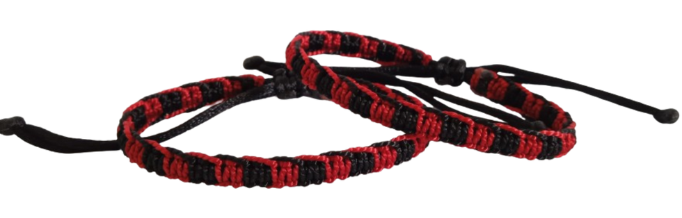 MANILLA PULSERA TERLENKA DOS COLORES INTERCALADOS