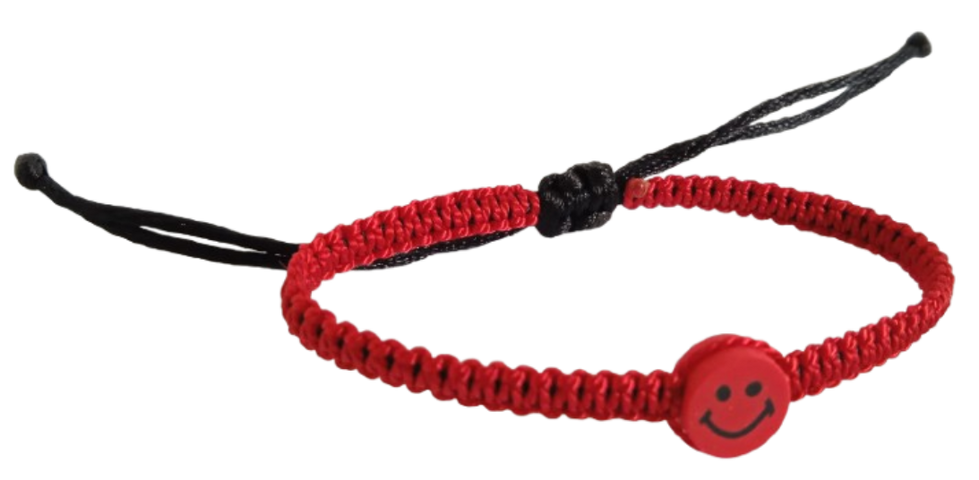 PULSERA MANILLA CARITA FELIZ FELICIDAD