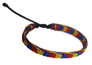 MANILLA PULSERA TRICOLOR BANDERA COLOMBIA