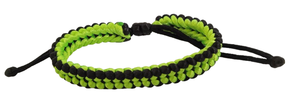 PULSERA MANILLA BRAZALETES DOS COLORES CORDON SEDA