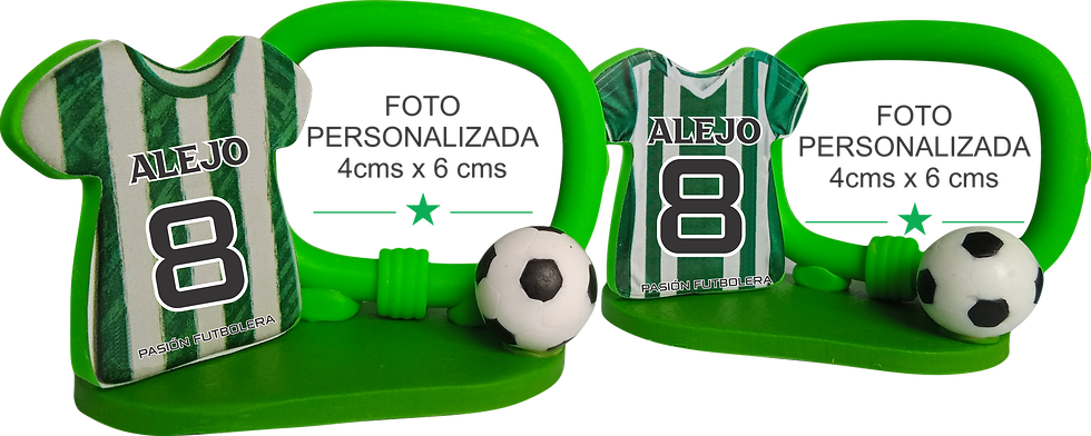 Miniatura: Recordatorio Temático de Fútbol con Camiseta Personalizada PORCELANICRON