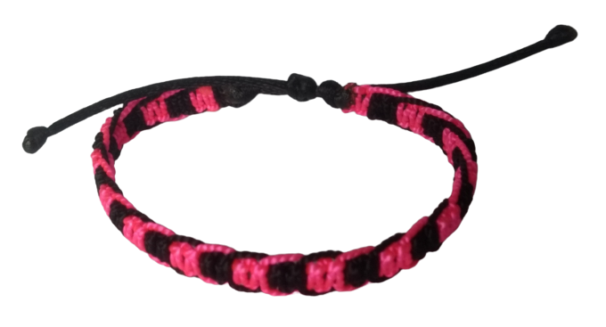 MANILLA PULSERA TERLENKA DOS COLORES INTERCALADOS