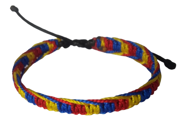MANILLA PULSERA TRICOLOR BANDERA COLOMBIA