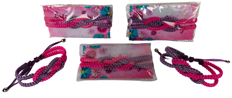 PULSERA BRAZALETE TEJIDA TERLENKA INFINITO