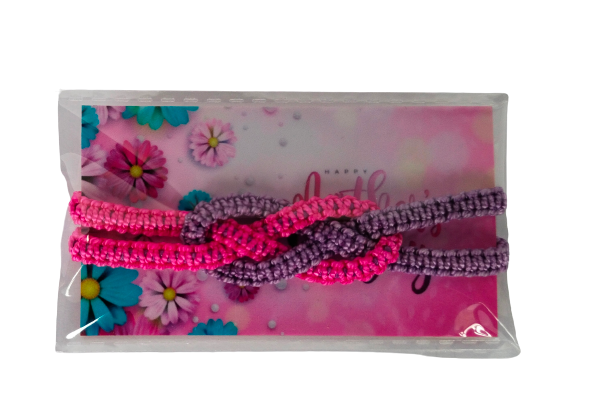 PULSERA BRAZALETE TEJIDA TERLENKA INFINITO