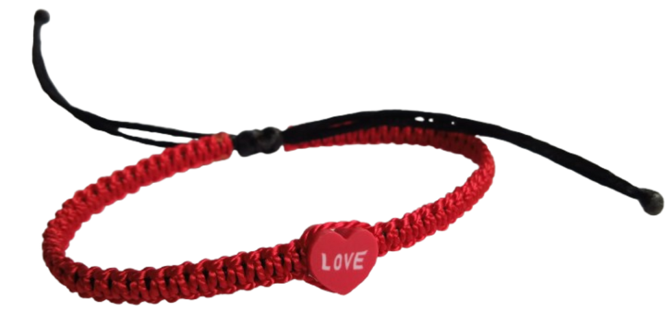 PULSERA MANILLA BRAZALETE AMOR LOVE SAN VALENTIN ENAMORADOS
