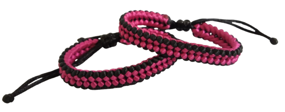 Miniatura: BRAZALETE DOS COLORES CORDON SEDA