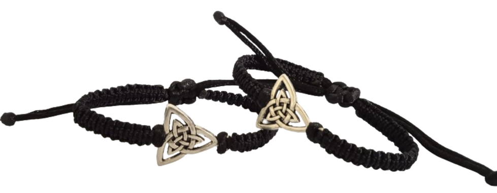 BRAZALETE MANILLA PULSERA TRIQUETA DE BRUJAS