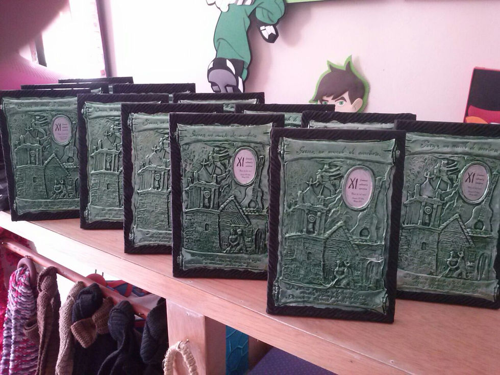 PLACAS CONMEMORATIVAS ENVENTOS CULTURALES